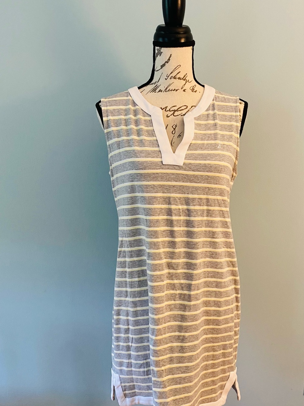 Women’s Nautica Striped Sleeveless Dress Size Large